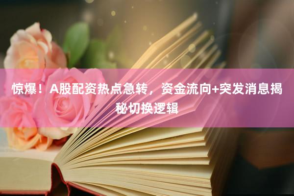 惊爆！A股配资热点急转，资金流向+突发消息揭秘切换逻辑